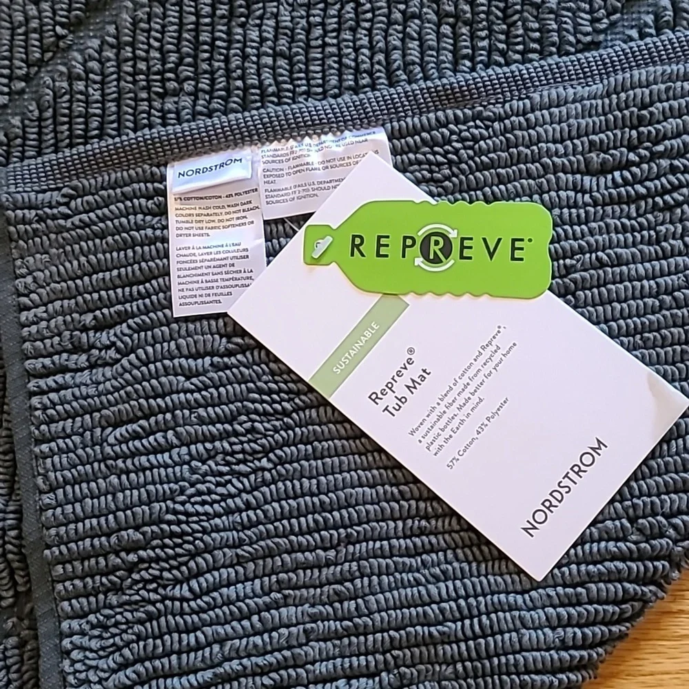 CLEARANCE Nordstrom Repreve Tub Mat - Balsam Green